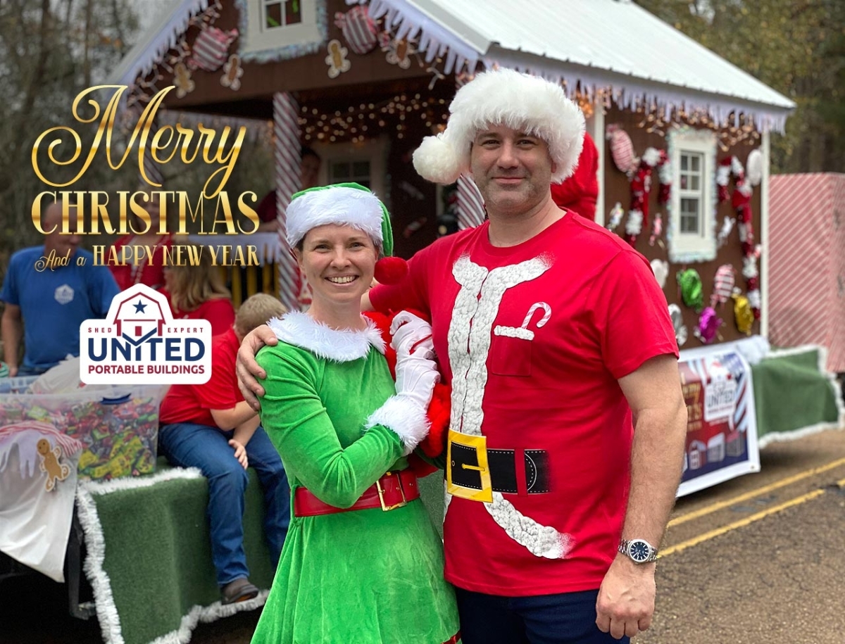 Merry Christmas and THANK YOU from United Portable Buildings! United